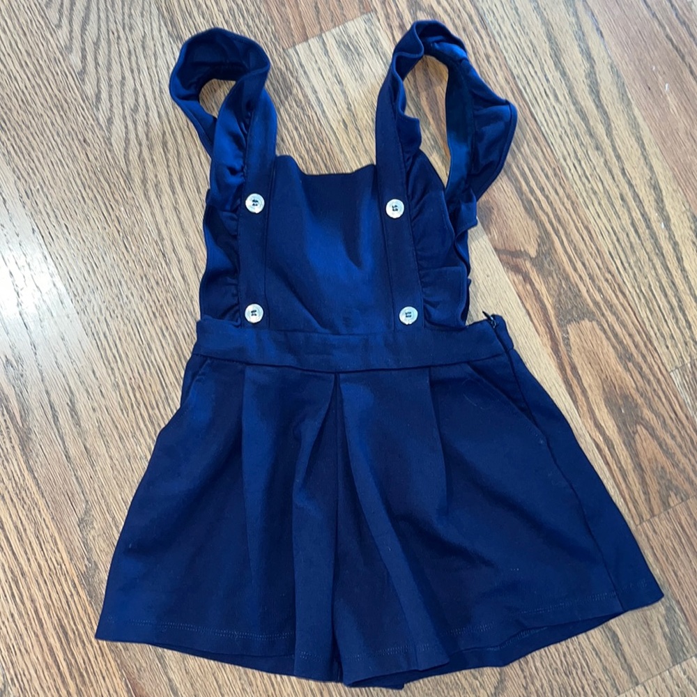 Girls Mayoral Size 3 Blue Romper/Jumper